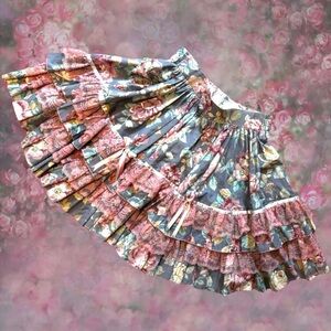 Handmade Kawaii Ruffle Skirt